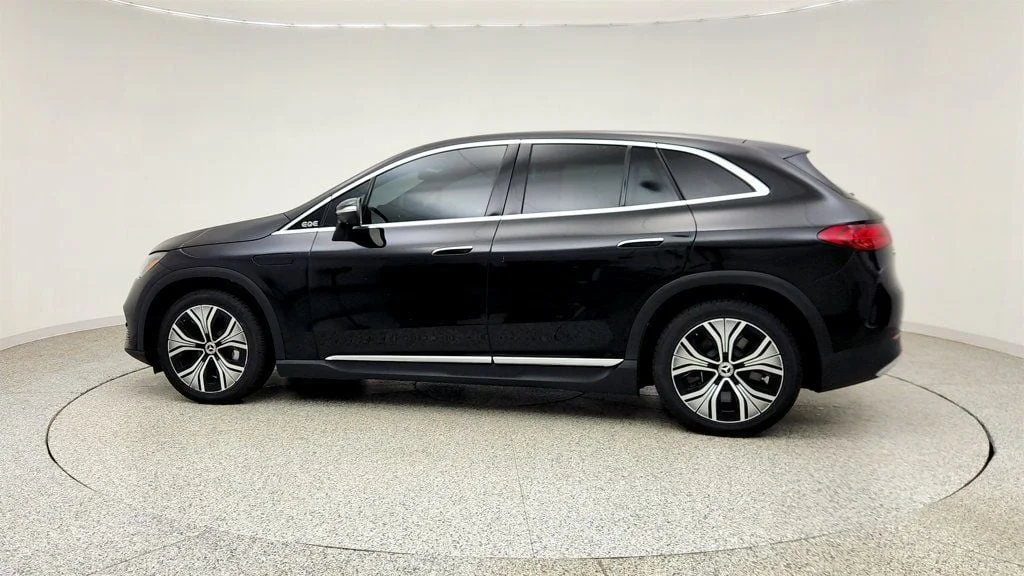 Used 2024 Obsidian Black Metallic Mercedes-Benz EQE 350+ SUV w/ Nappa Leather & Ventilated Seats image 8