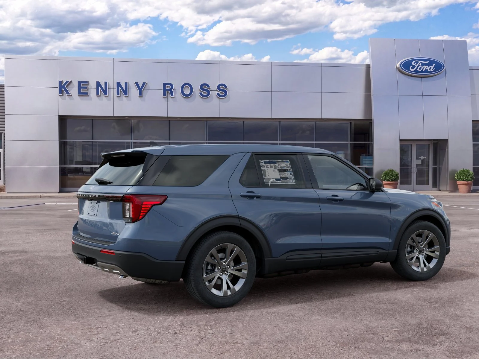 New 2027 Vapor Blue Metallic Ford Active image 7