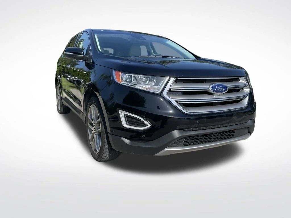 Used 2018 Shadow Black Ford Titanium image 2