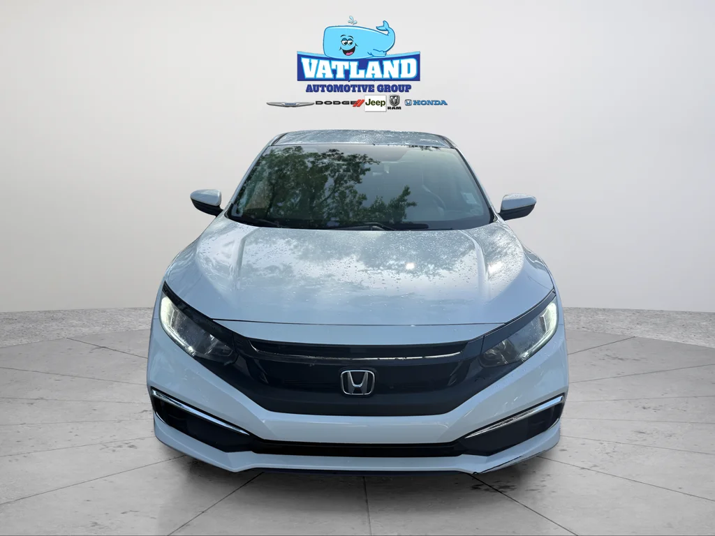 Certified Used 2019 Platinum White Pearl Honda LX image 8