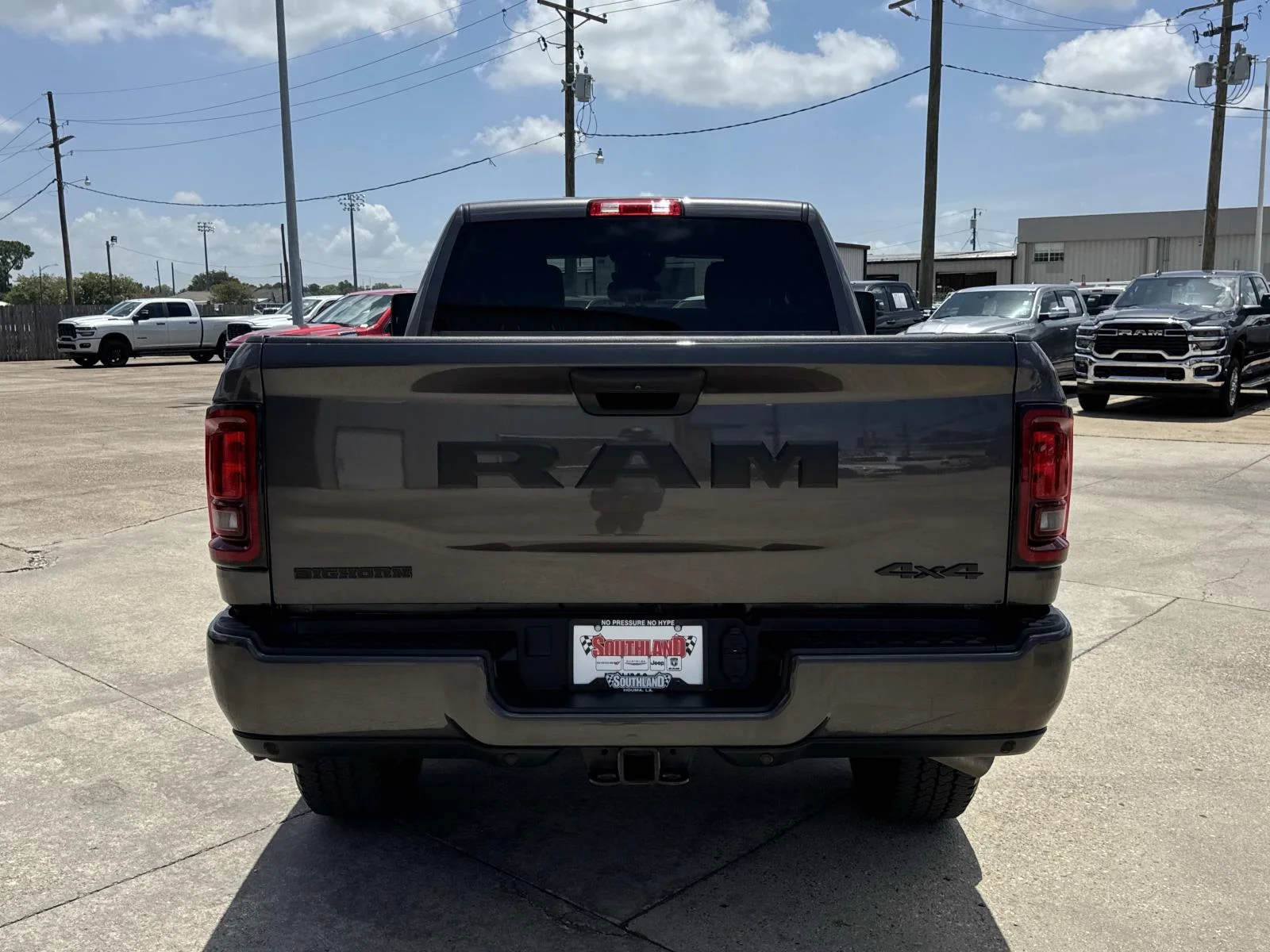 Used 2026 Granite Crystal Metallic Clearcoat Ram Big Horn image 6