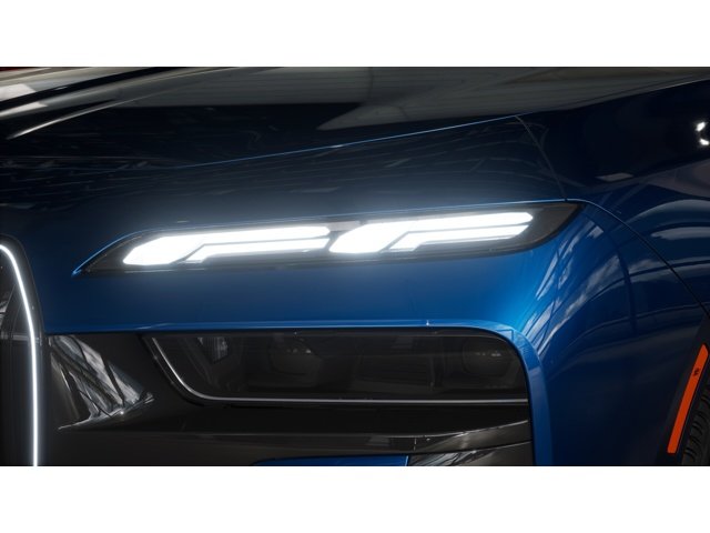 New 2026 Blue BMW 740i image 6