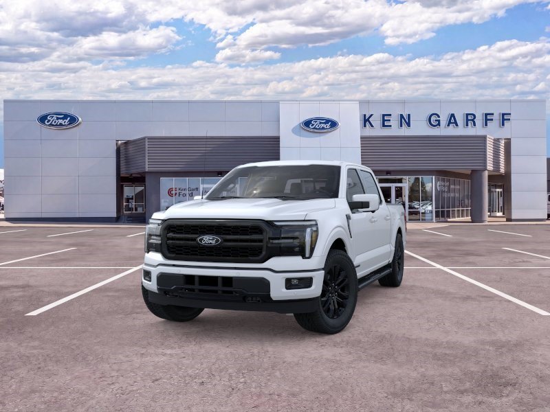 New 2026 White Metallic Ford LARIAT image 2
