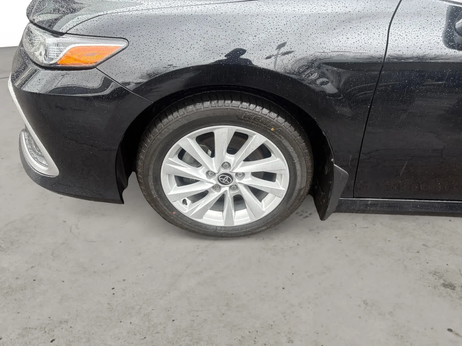Used 2023 Midnight Black Metallic Toyota LE image 7
