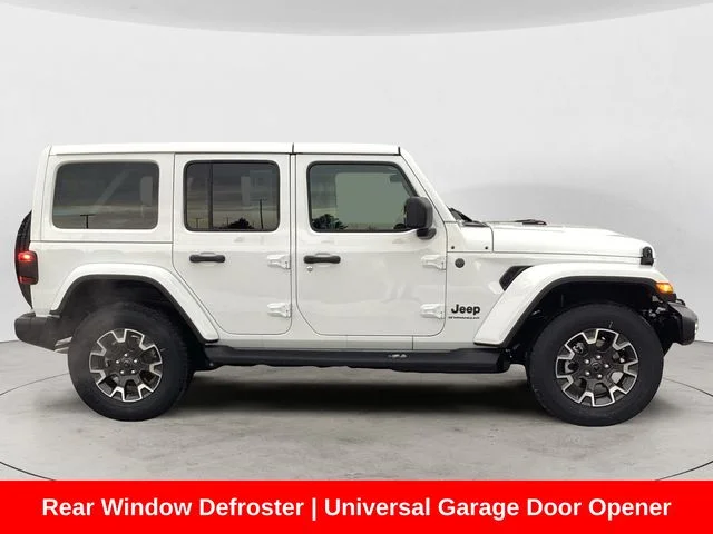 New 2026 Bright White Clearcoat Jeep 4-DOOR SAHARA image 7