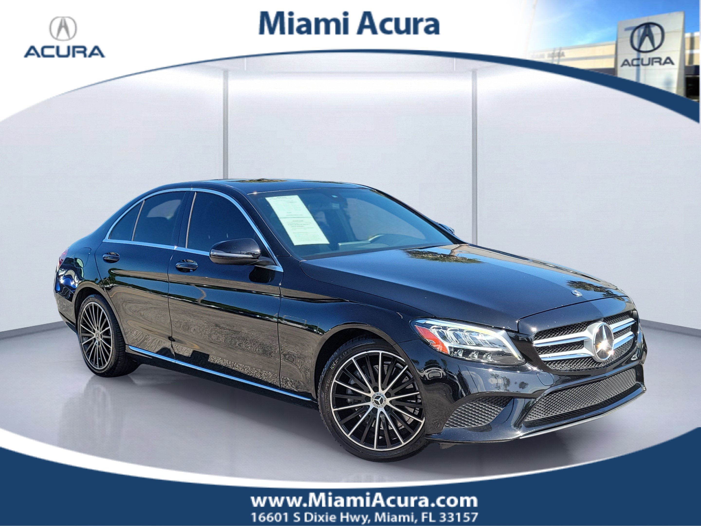 Used 2019 Brilliant Blue Mercedes-Benz C 300 image 1