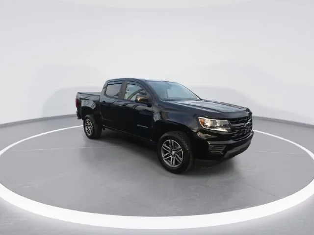 Used 2021 Black Chevrolet Work Truck image 2