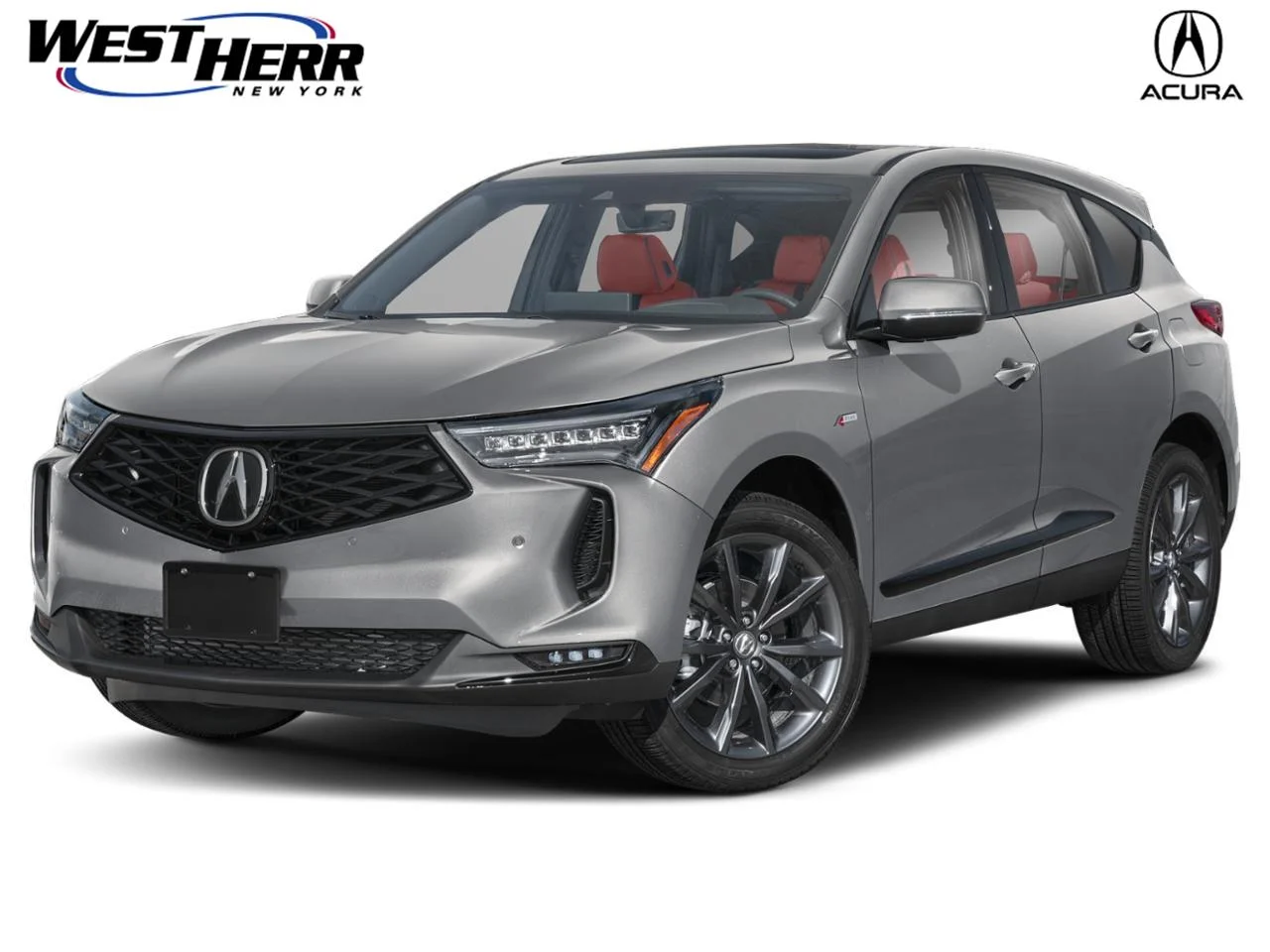 New 2026 Solar Silver Metallic Acura A-Spec image 1