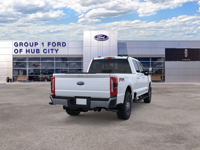New 2026 Star White Metallic Tri-Coat Ford F-350® Lariat® image 8