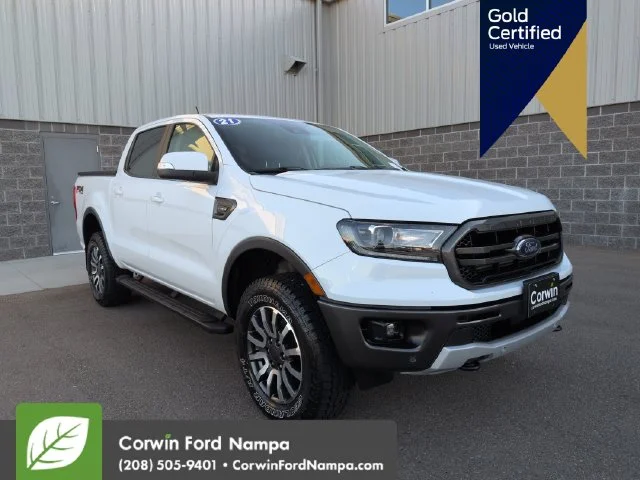 Certified Used 2021 Oxford White Ford  image 1