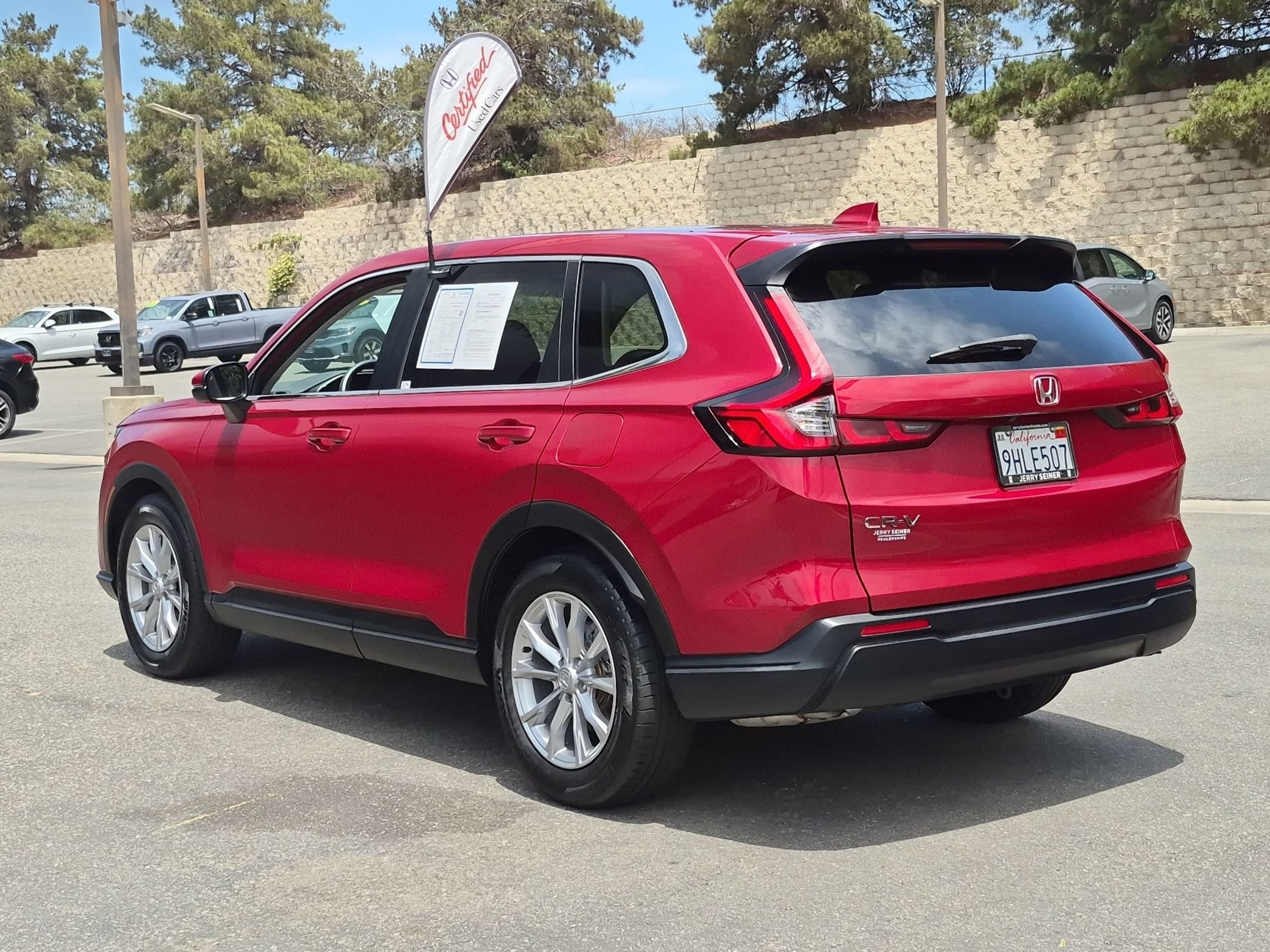 Used 2023 Radiant Red Honda EX image 3