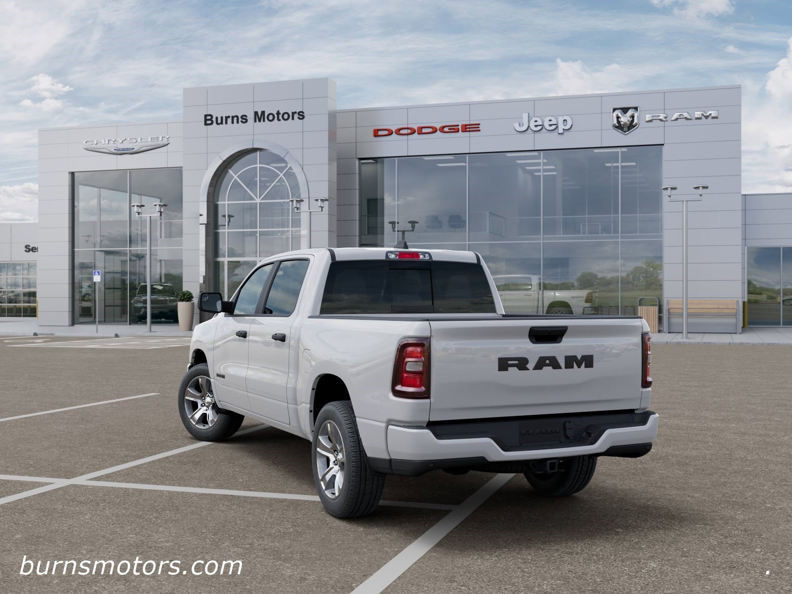 New 2026 Bright White Clear-Coat Exterior Paint RAM Express image 3