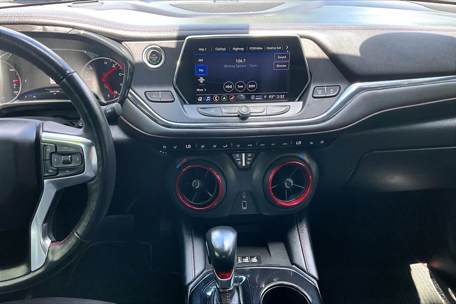 Used 2021 Bright Blue Metallic Chevrolet RS image 7