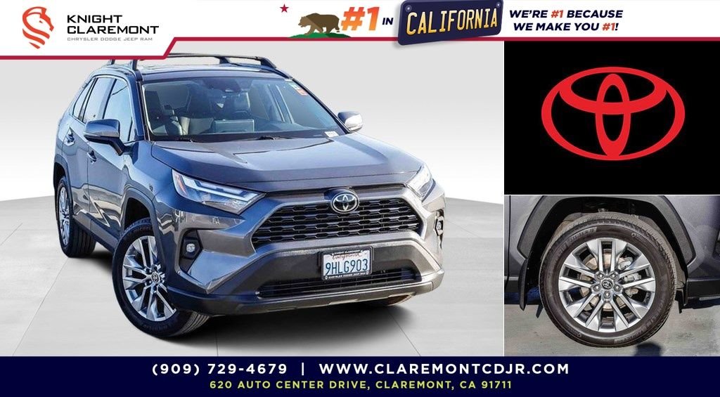 Used 2023 Magnetic Gray Metallic Toyota XLE Premium image 1