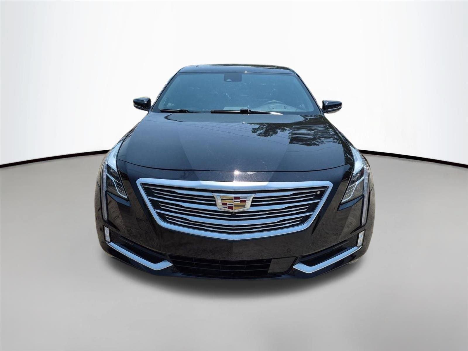 Used 2018 Stellar Black Metallic Cadillac Platinum AWD image 2