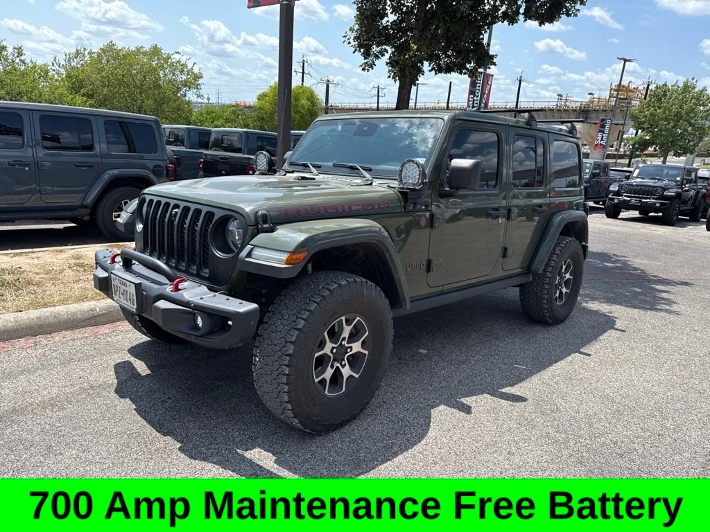 Used 2021 Green Jeep Unlimited Rubicon image 20