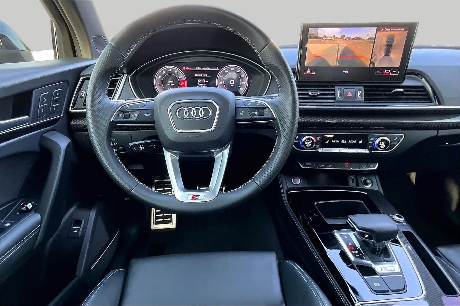Used 2024 Glacier White Metallic Audi Premium Plus image 6