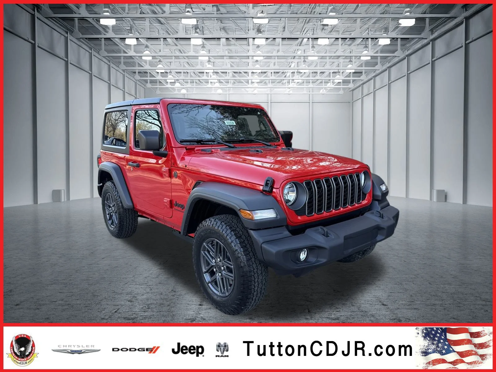 New 2026 Firecracker Red Clearcoat Jeep Sport S image 1