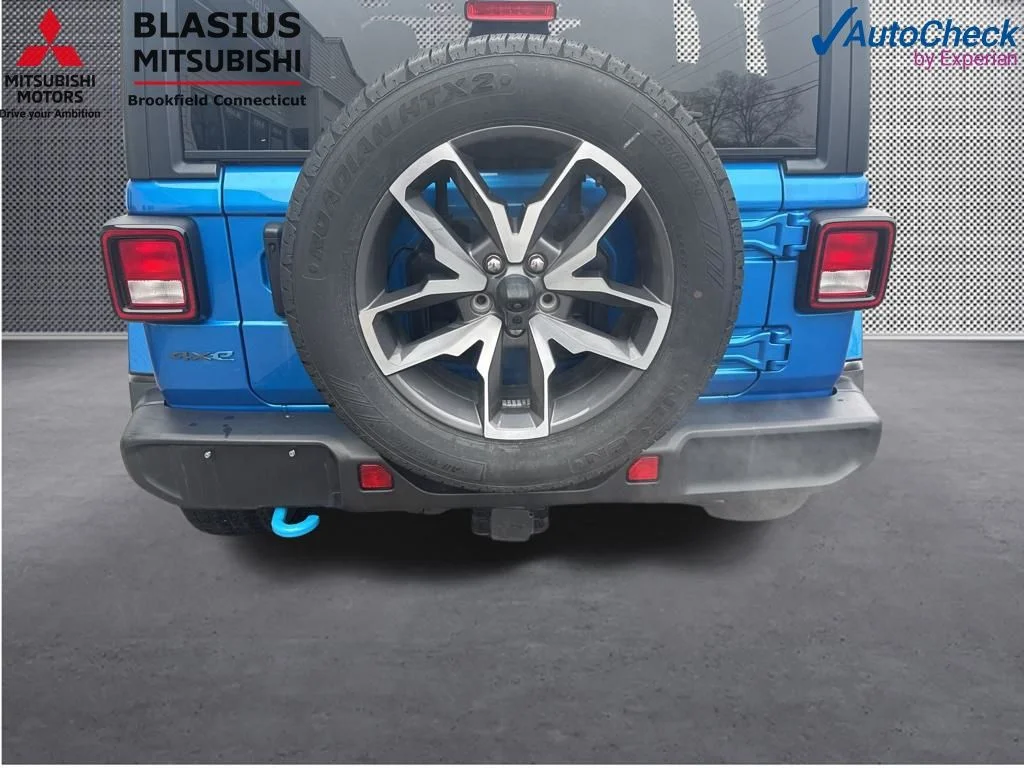 Used 2024 Blue Jeep Sport S 4xe image 36