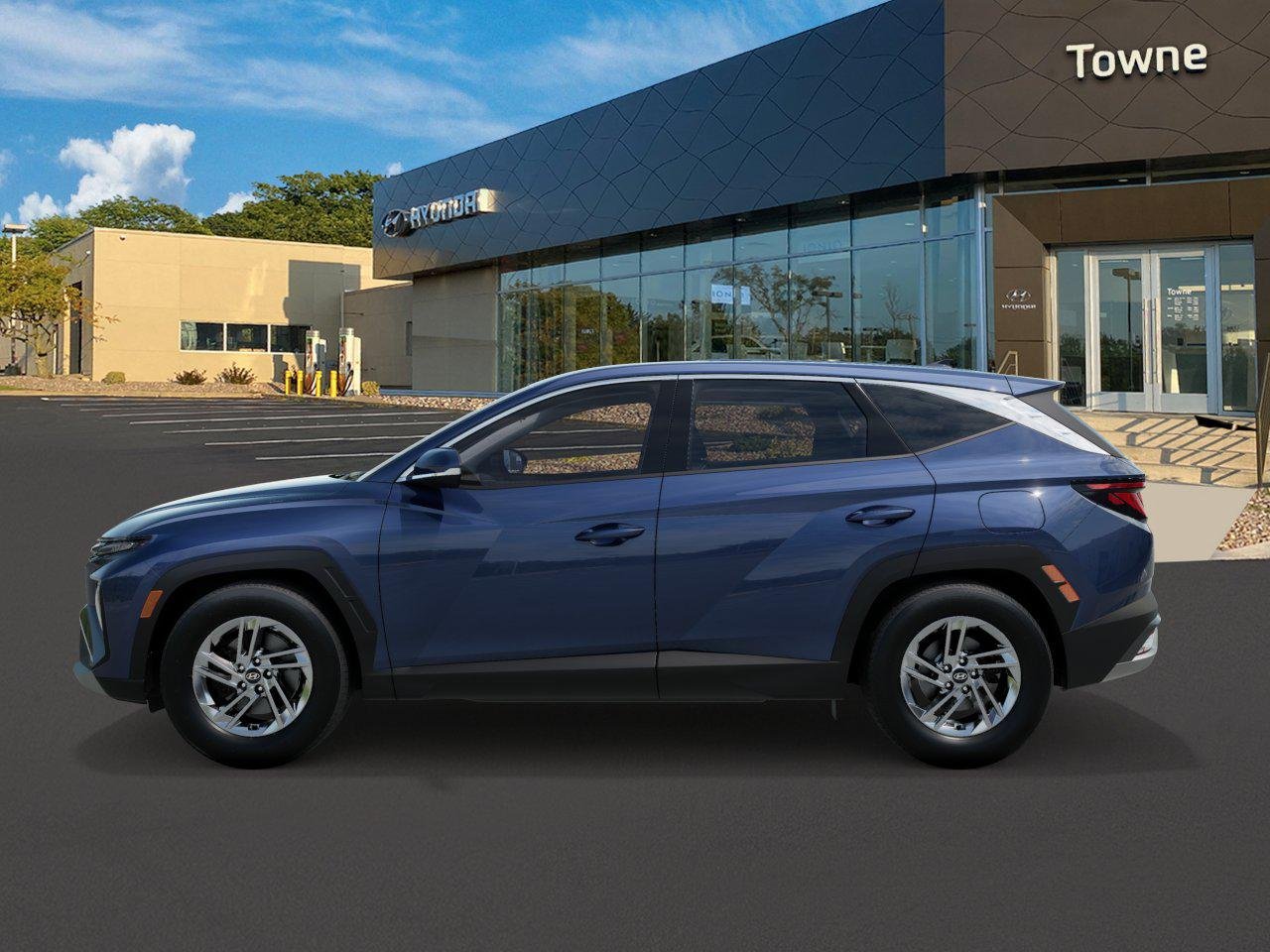 New 2026 Blue Hyundai SE AWD image 3