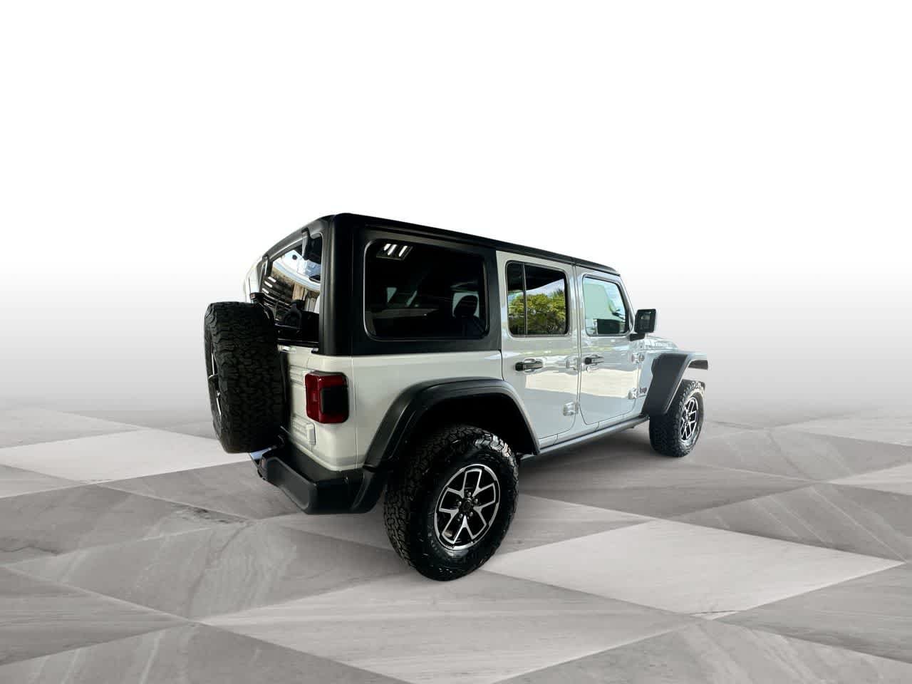 Used 2026 Bright White Clearcoat Jeep Rubicon image 8