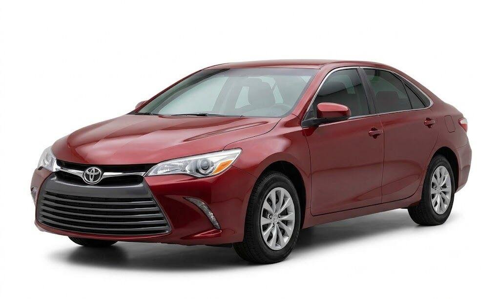 Used 2017 Ruby Flare Pearl Toyota LE image 1