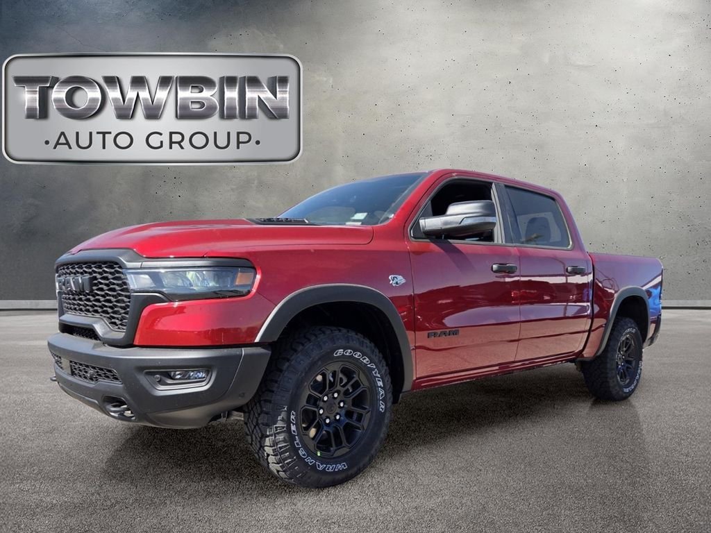 New 2026 Molten Red Pearl-Coat Exterior Paint RAM Rebel image 1