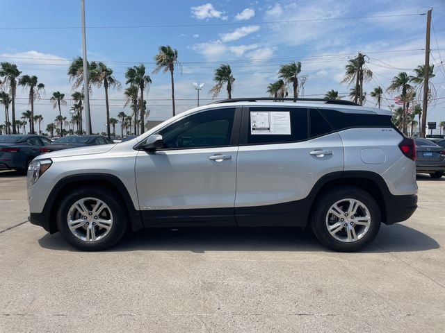 Used 2022 Silver GMC SLE image 2