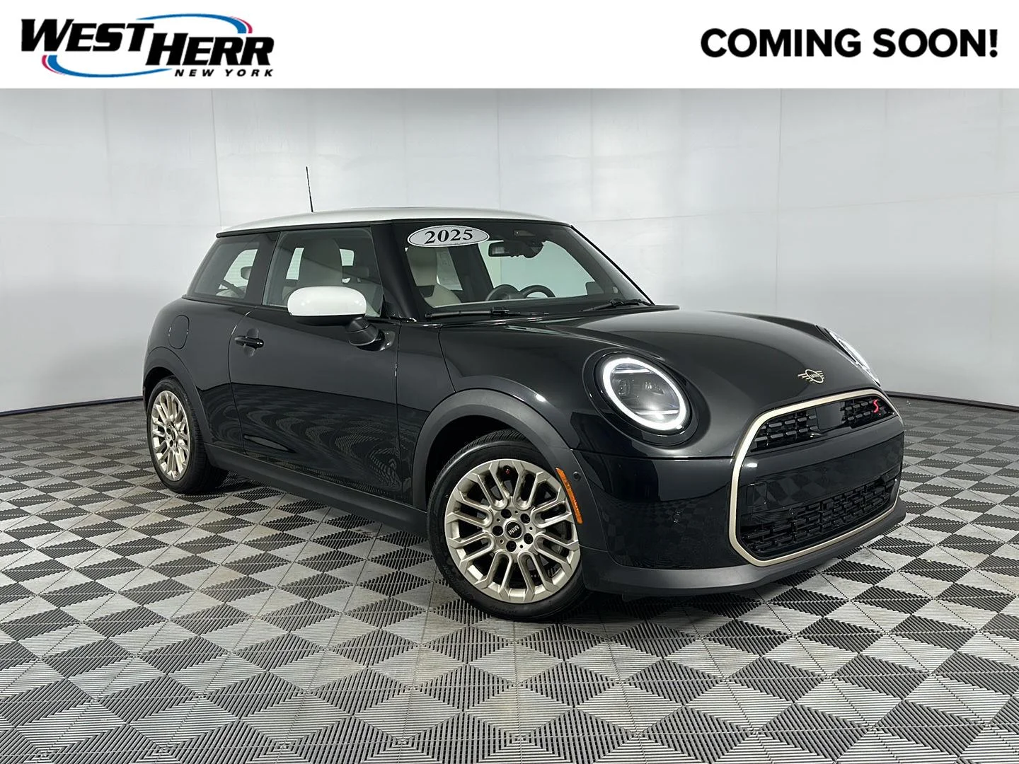 Used 2025 Midnight Black II Metallic MINI Cooper S image 1