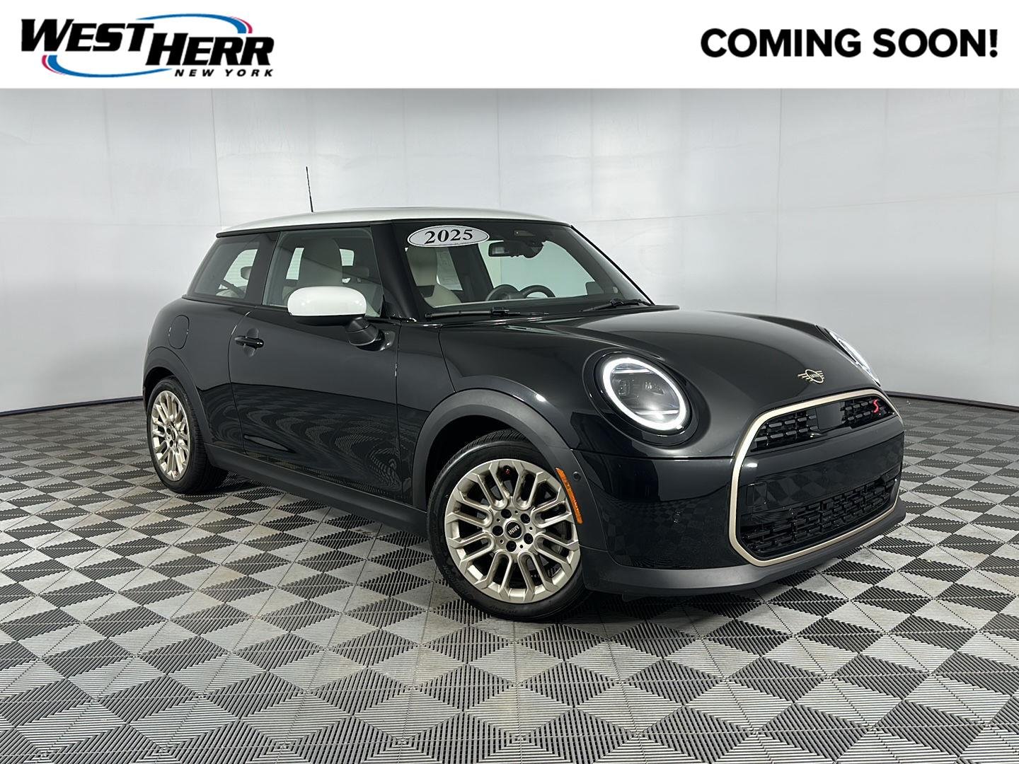 Used 2025 Midnight Black II Metallic MINI Cooper S image 1