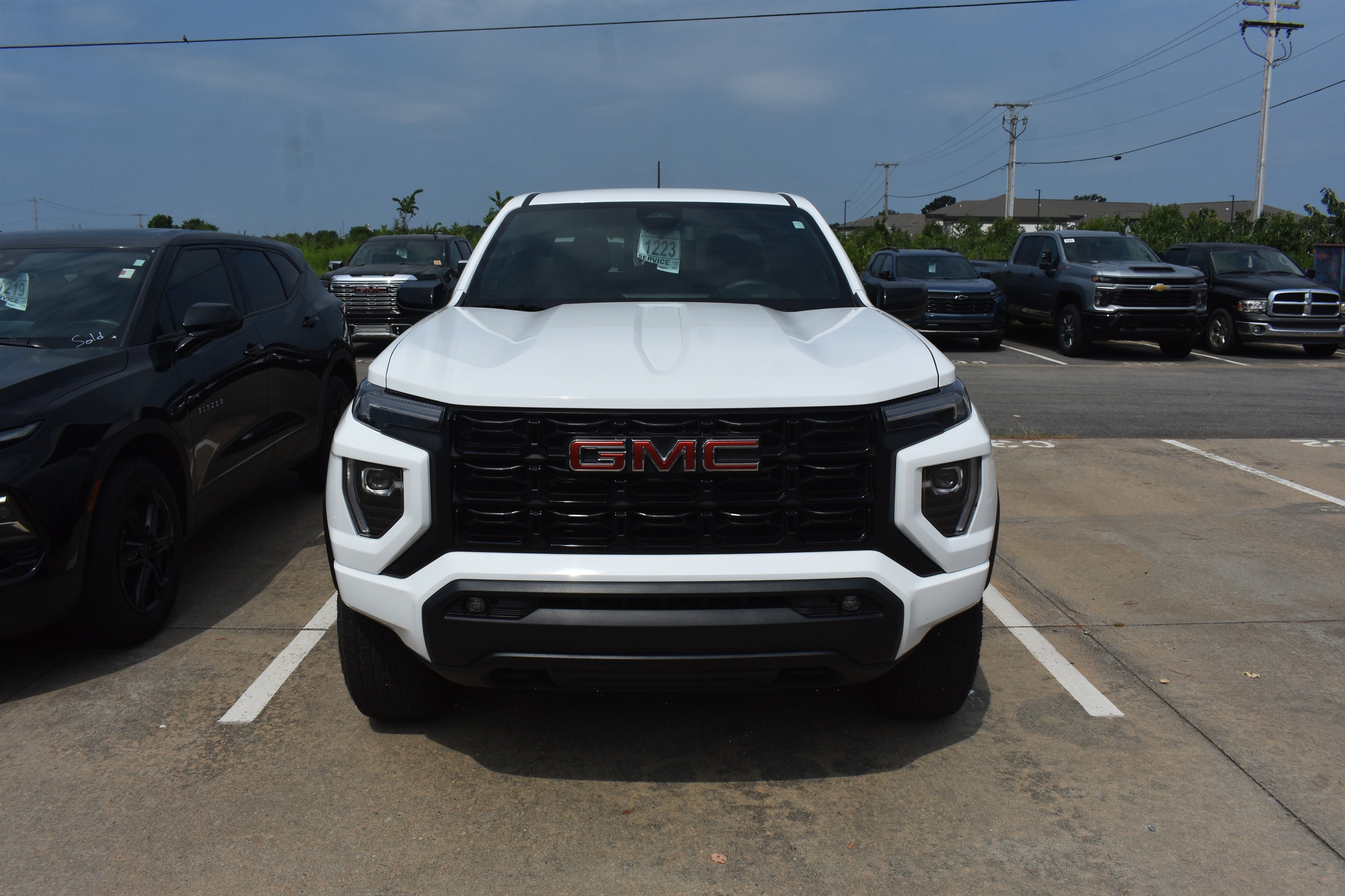 Used 2025 Summit White GMC Elevation image 2