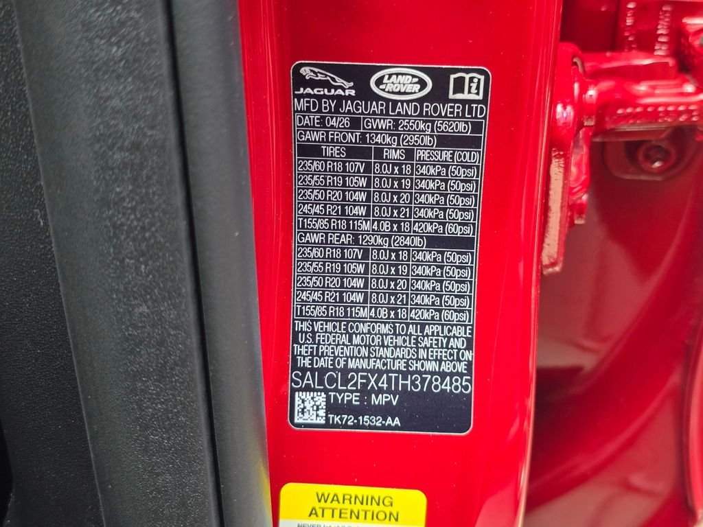 New 2026 Firenze Red LAND ROVER Landmark image 35