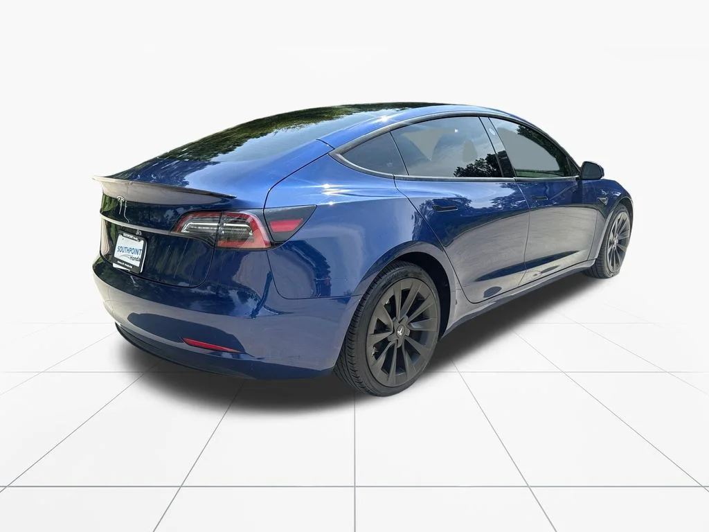 Used 2023 Deep Blue Metallic Tesla Base image 8