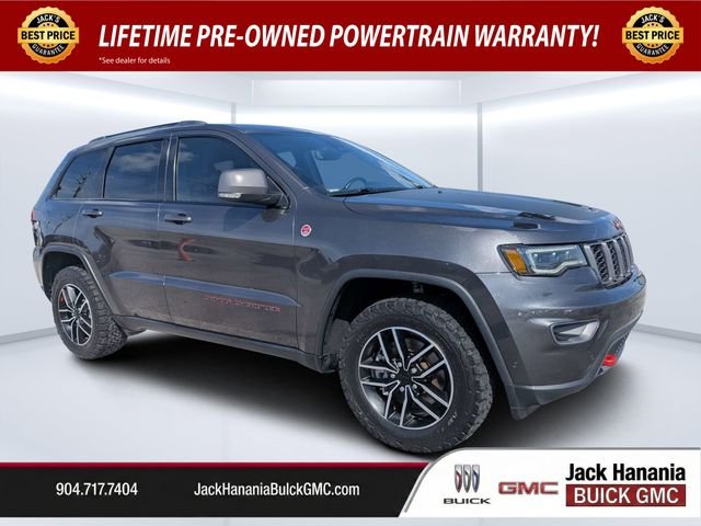Used 2021 Gray Jeep Trailhawk image 1