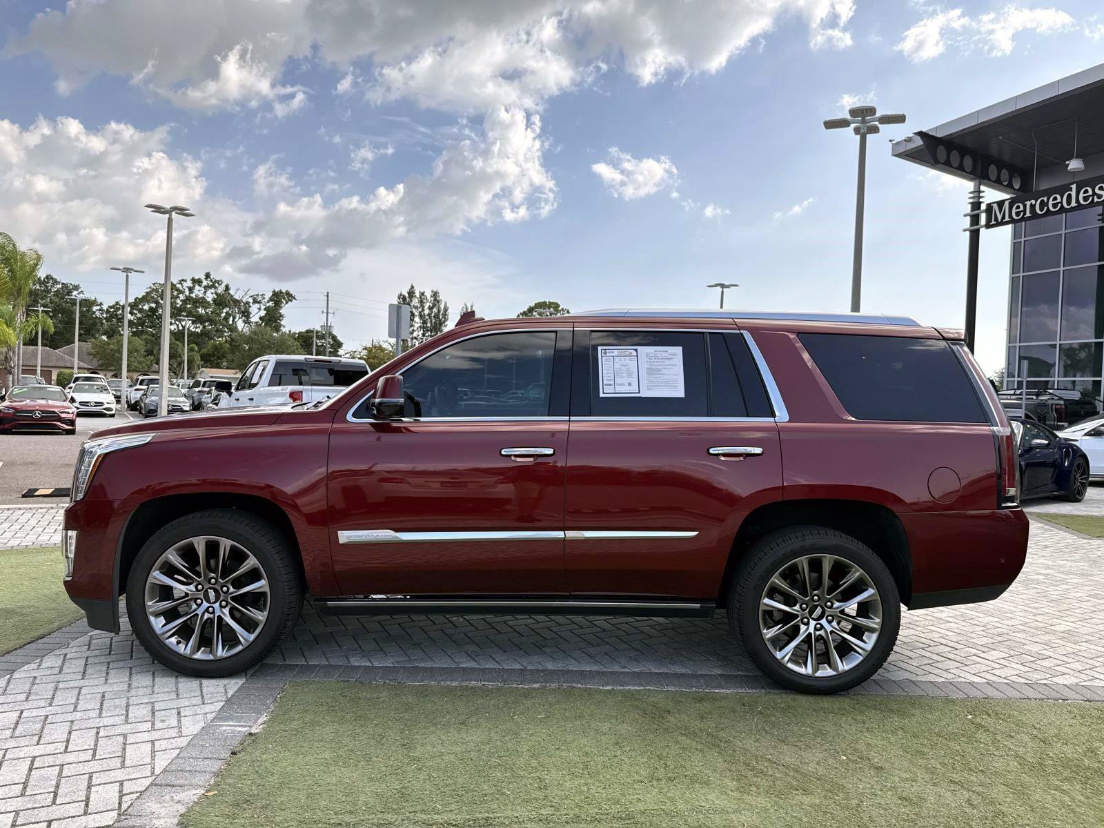 Used 2019 Red Passion Tintcoat CADILLAC Platinum Edition image 3