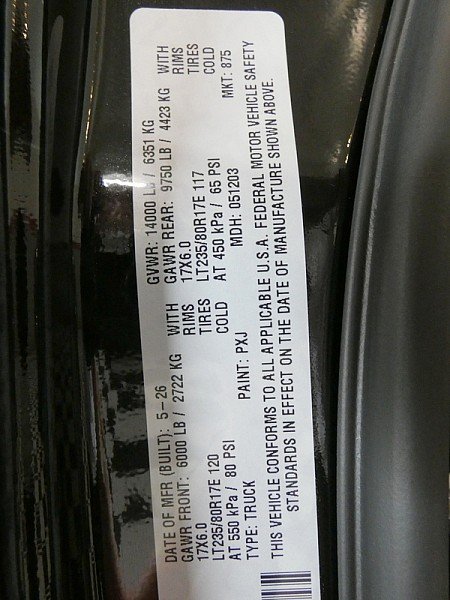 New 2026 Diamond Black Crystal Pearl-Coat Exterior Paint RAM Limited Mega Cab 6