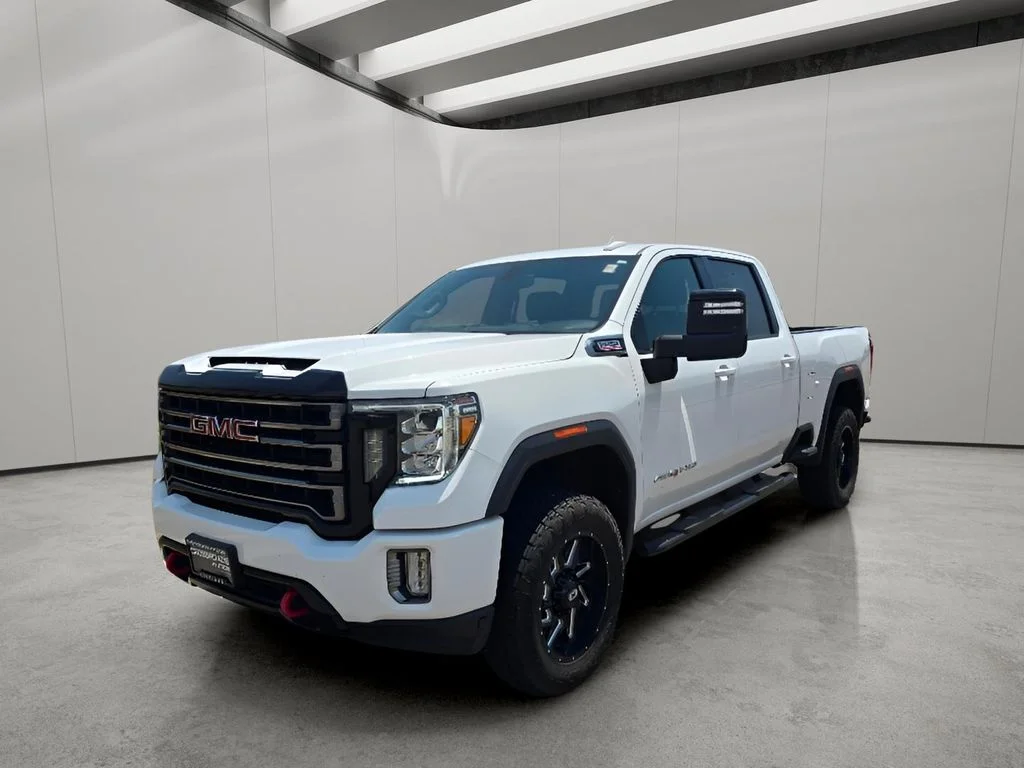 Used 2021 Summit White GMC AT4 image 1