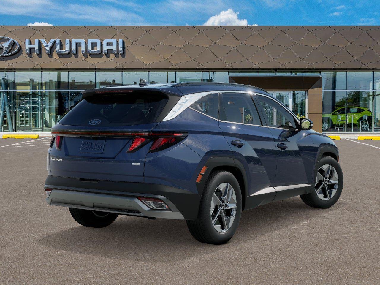 New 2026 Blue Hyundai SEL AWD image 4