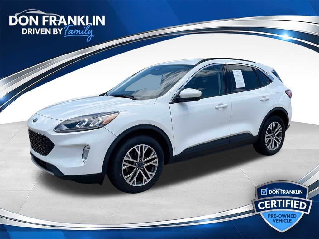 Used 2022 White Ford SEL image 1