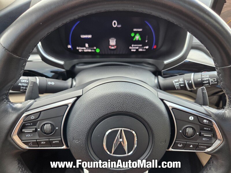 Certified Used 2024 Platinum White Pearl Acura MDX image 21