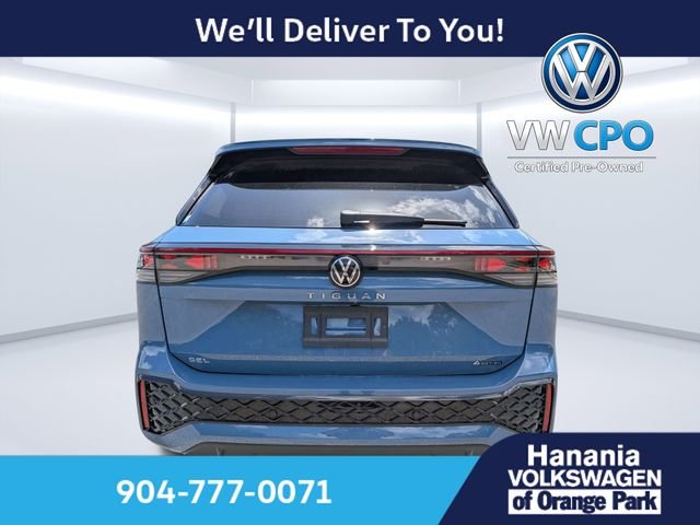 Certified Used 2025 Blue Volkswagen 2.0T SEL R-Line image 4