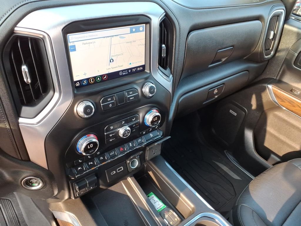 Used 2021 Dark Sky Metallic GMC SLT image 7
