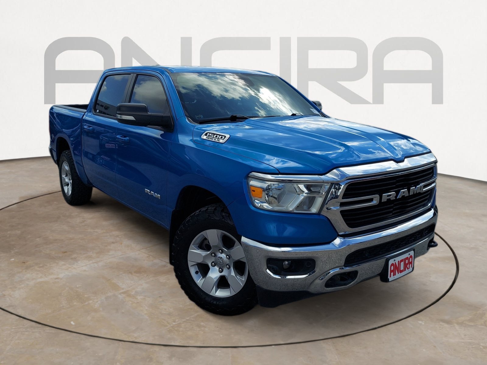 Used 2021 Hydro Blue Pearlcoat Ram Big Horn image 4