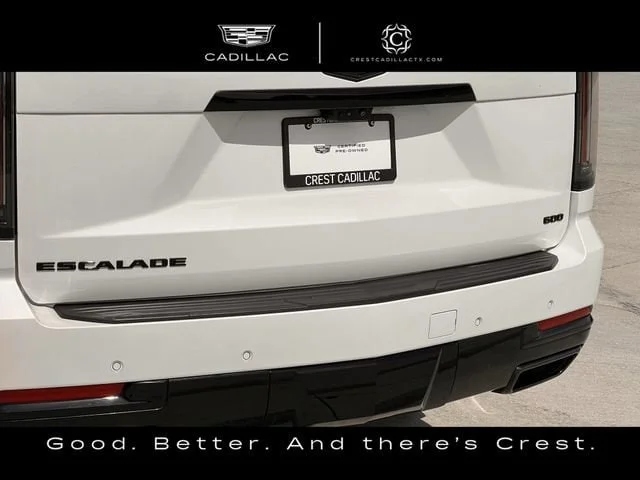 Used 2025 Crystal White Tricoat CADILLAC Sport image 8