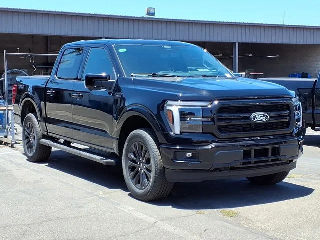 New 2026 Agate Black Metallic Ford Lariat image 2