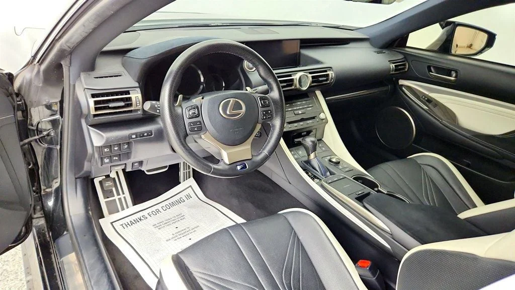 Used 2020 Caviar Lexus RC F RWD w/ Performance Pkg & Mark Levinson Audio image 13