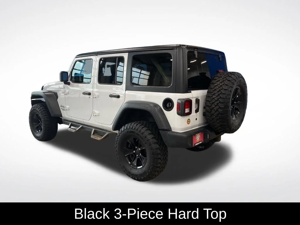 Used 2020 White Jeep Unlimited Sport S image 18