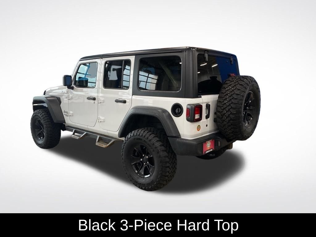 Used 2020 White Jeep Unlimited Sport S image 18