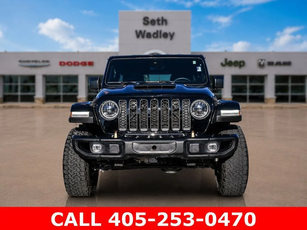 Used 2023 Black Jeep 4-Door Rubicon 392 4x4 image 2