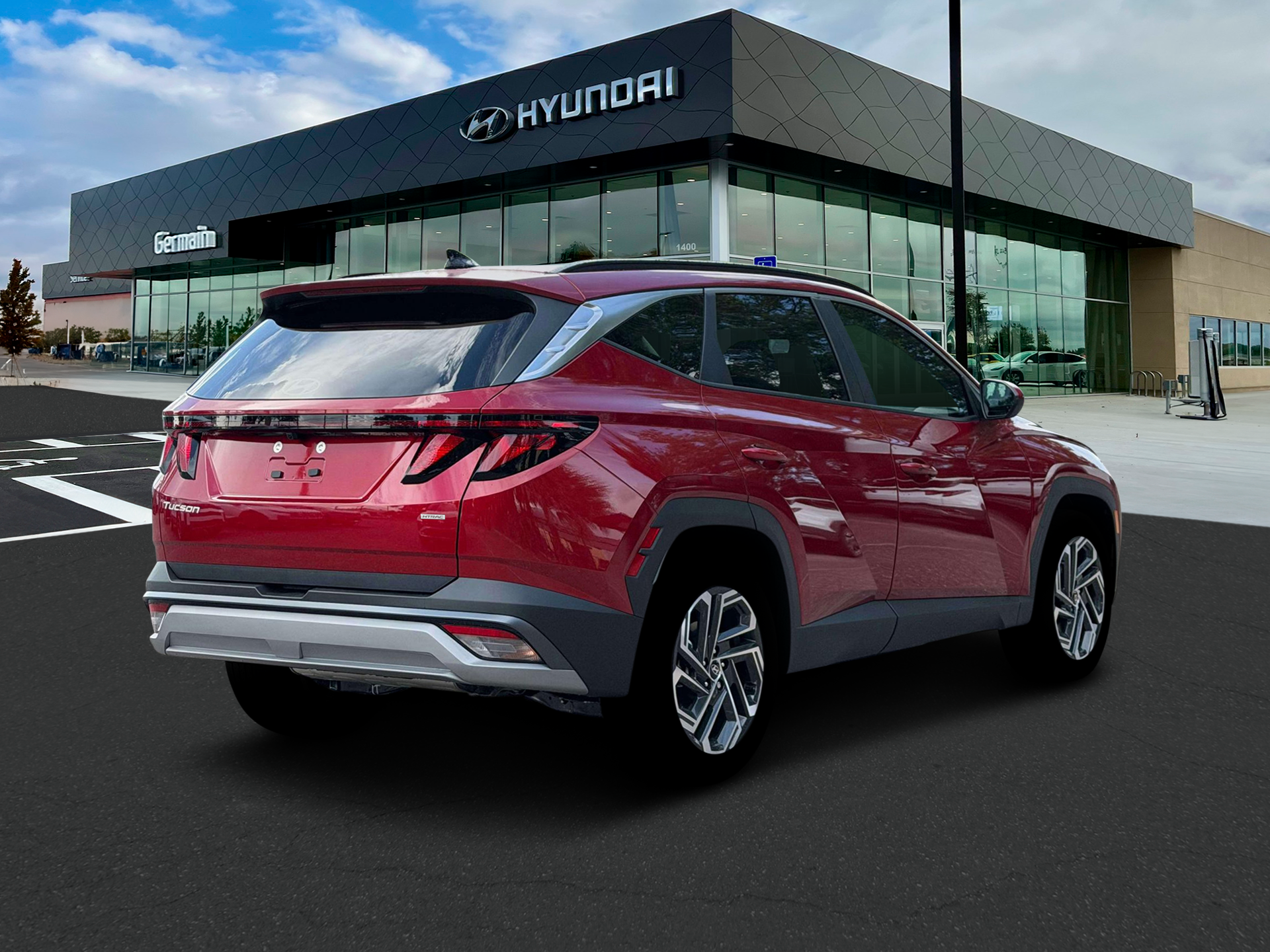 New 2026 Ultimate Red Hyundai SEL Plus AWD image 7